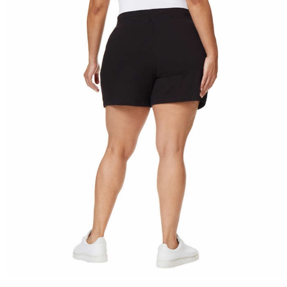 XL-Black&Pink, 32 Degrees Ladies' 2-Pack Shorts - Picture 5 of 5